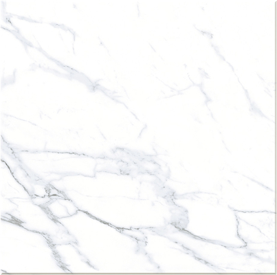 Порцелановые плитки в стиле современного дизайна Bianco Carrara White для декорации гостиной