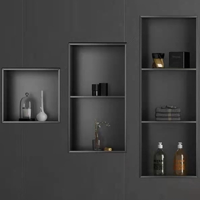Современный дизайн нержавеющей стали Душевая полка 12x12 12x20 12x24 для мыла и шампуня